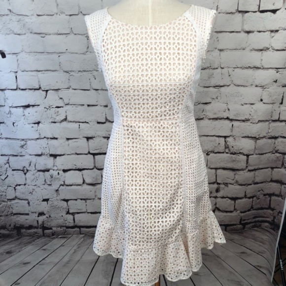 Anthropologie Dresses & Skirts - Anthropologie HD in Paris White Eyelet Dress